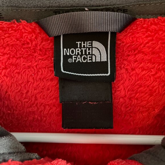 The North Face Women's Medium Red Fleece Full Zip Jacket Long Sleeve. - Picture 7 of 15